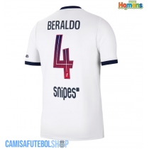 Camisa de time de futebol Paris Saint-Germain Lucas Beraldo #4 Replicas 2º Equipamento 2026-27 Manga Curta